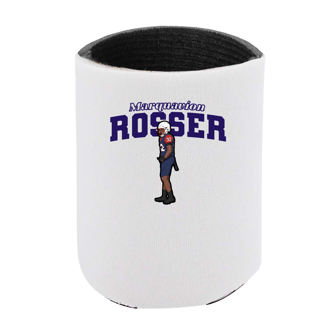 Can Holder — Name Arch in White