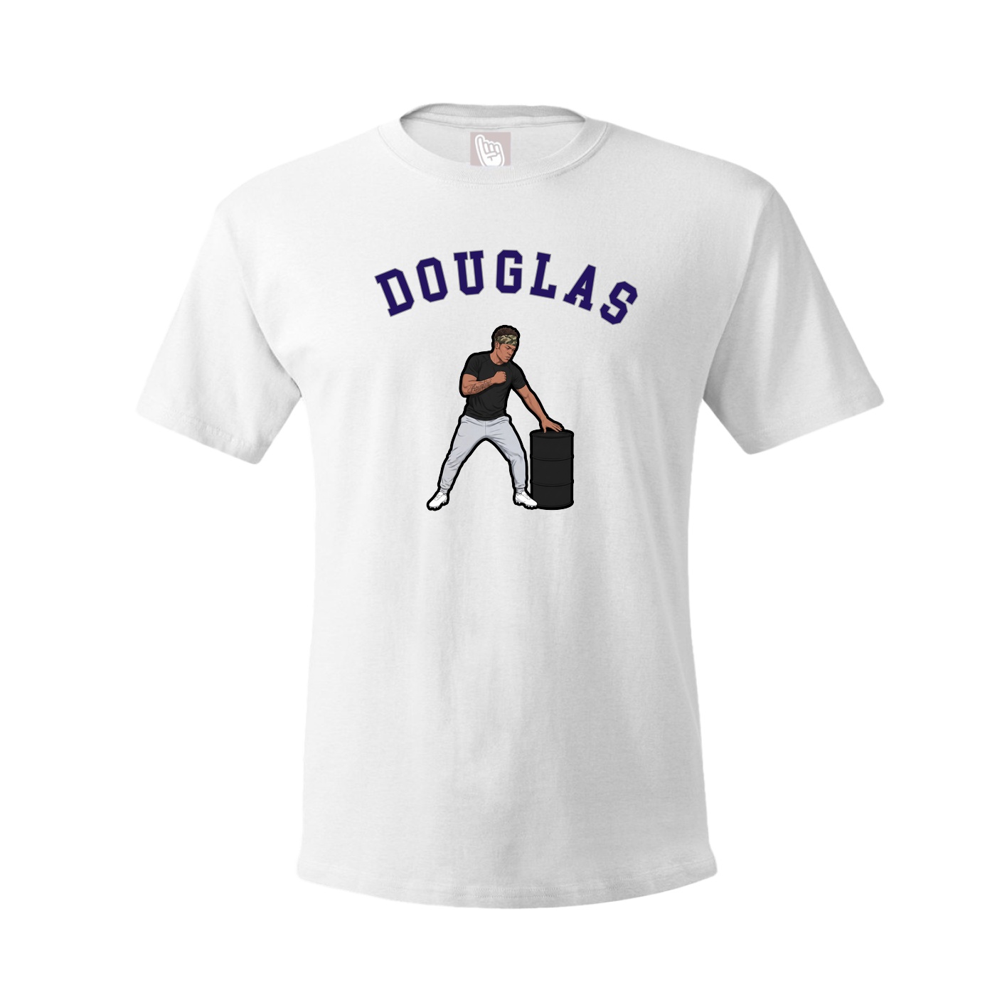 Youth Tee — Shirsey Arch in White