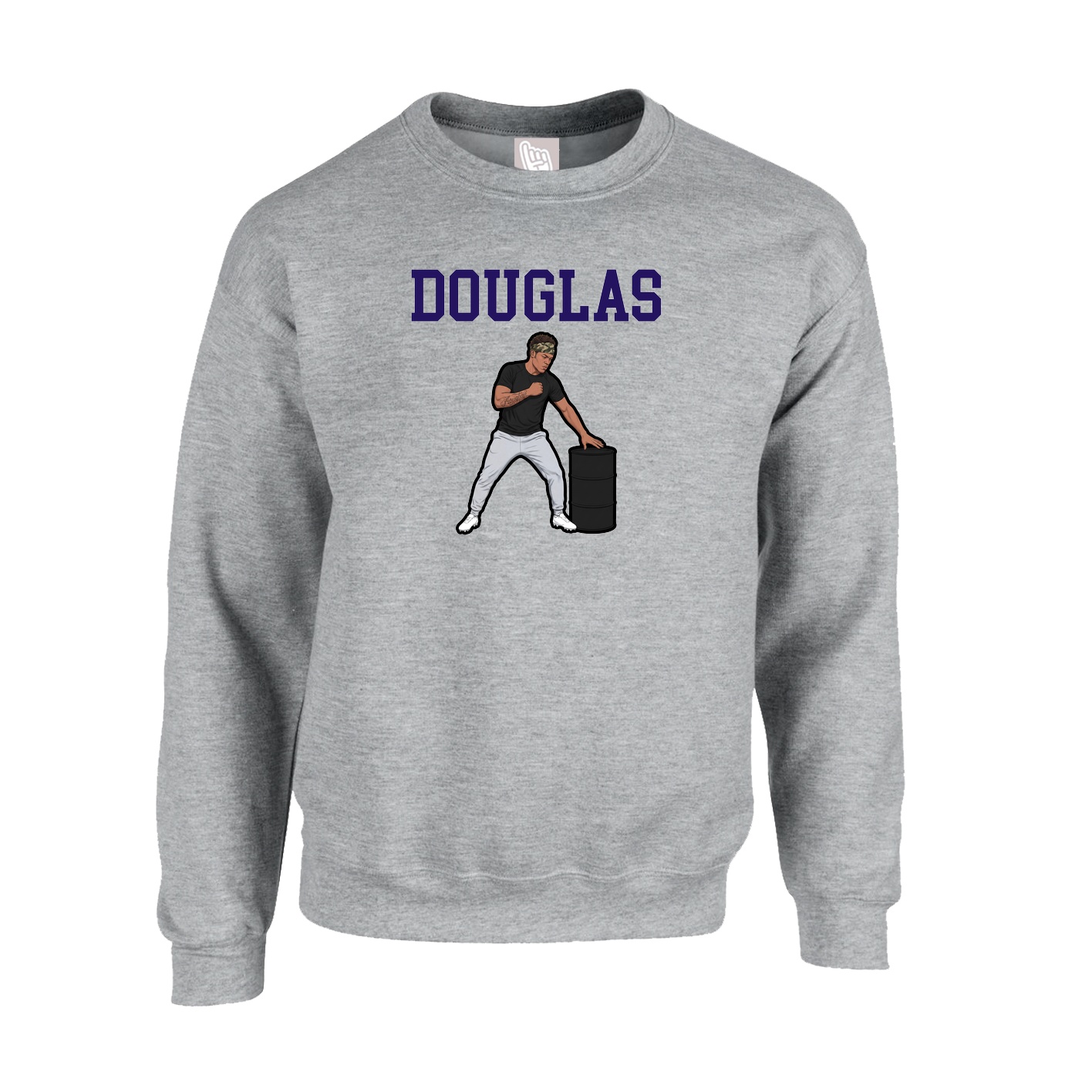 Fleece Crew — Shirsey in Grey