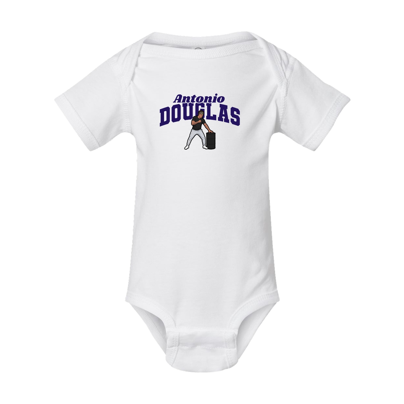Baby Onesie — Signature Arch in White
