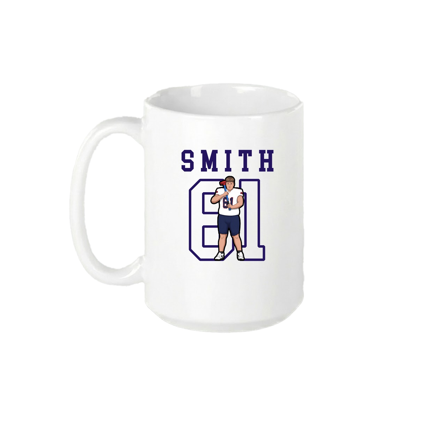 15oz Coffee Mug — Shirsey in White