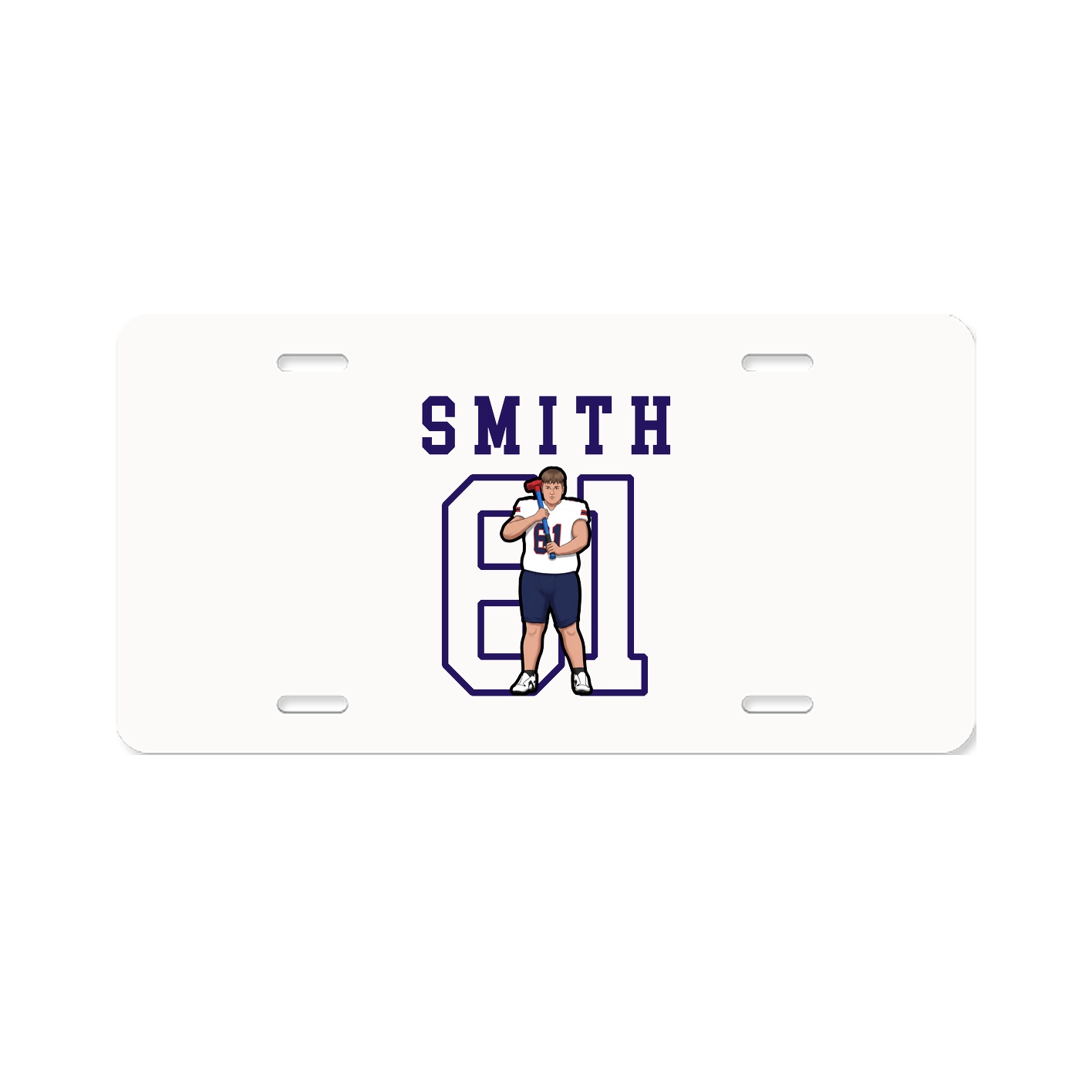 License Plate — Shirsey in Classic