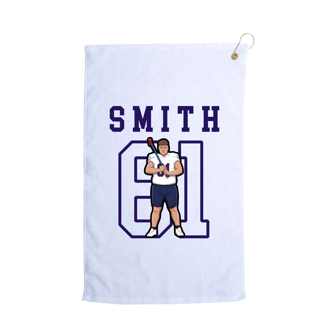 Golf Towel — Shirsey in White