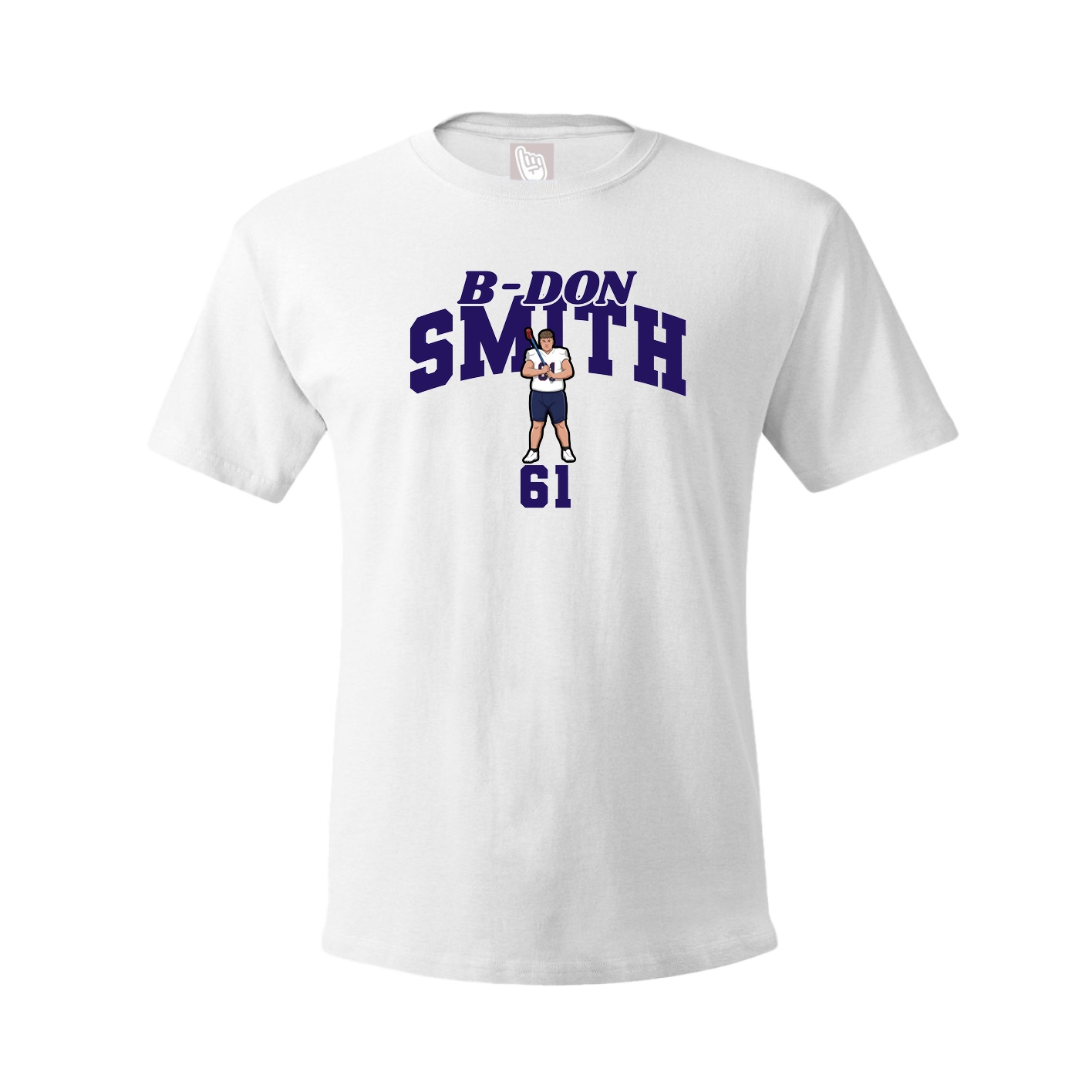 Youth Tee — Signature Arch in White