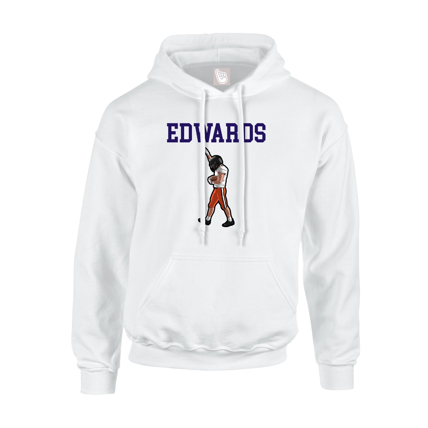 Hoodie — Shirsey in White