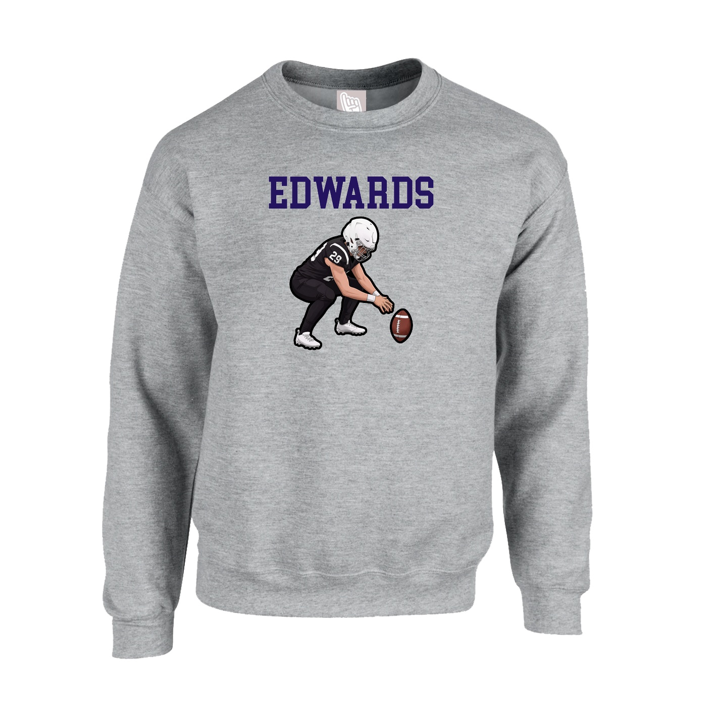 Fleece Crew — Shirsey in Grey