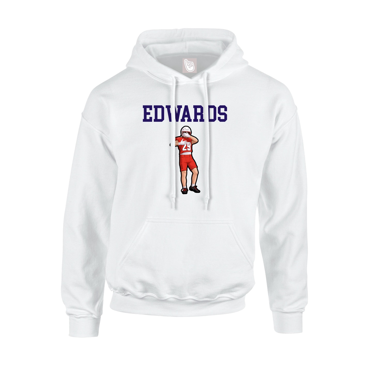 Youth Hoodie — Shirsey in White