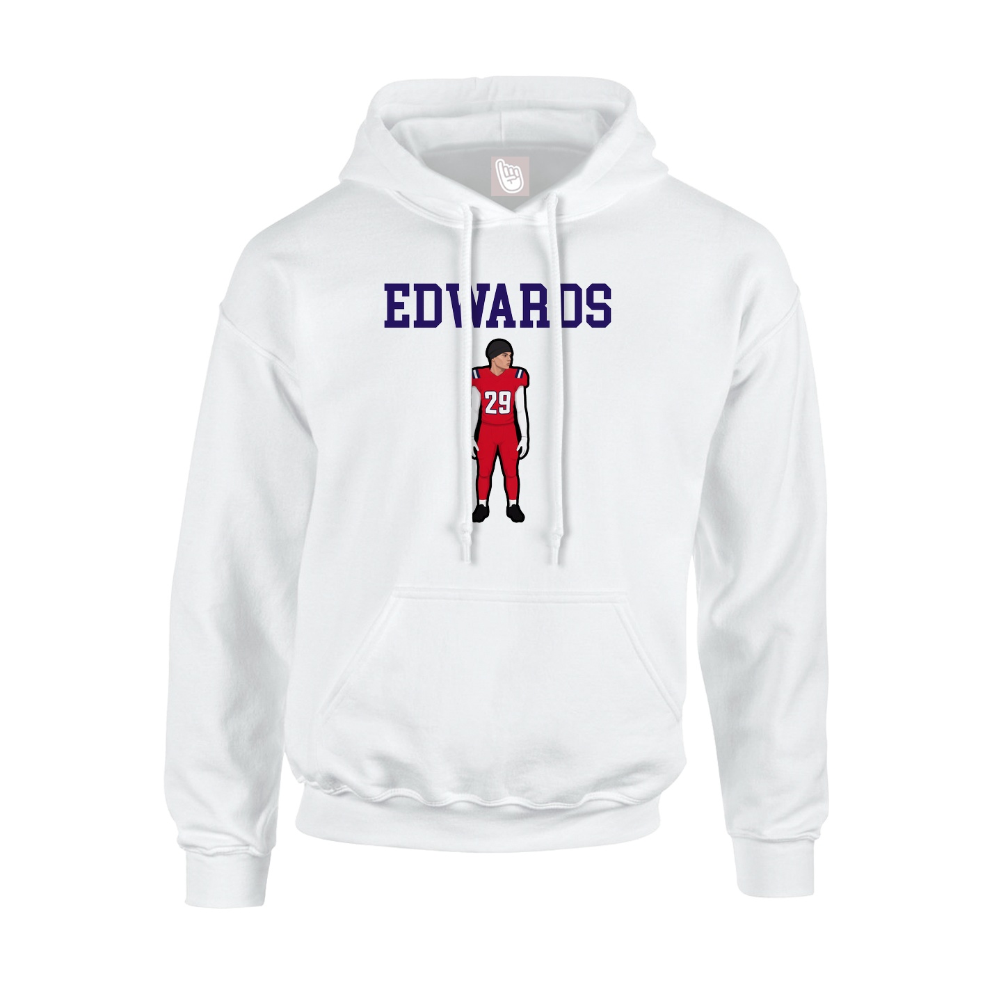 Youth Hoodie — Shirsey in White