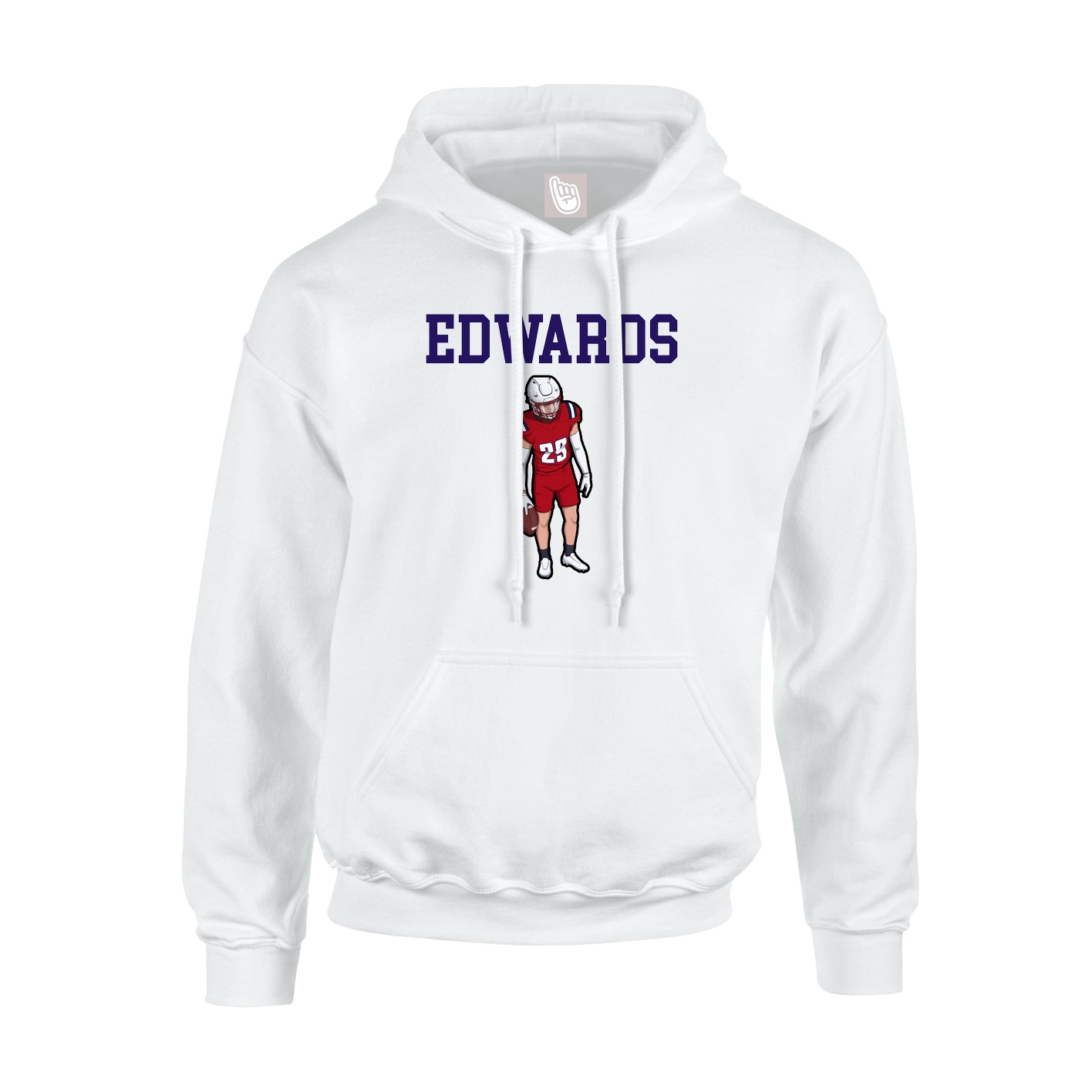 Hoodie — Shirsey in White