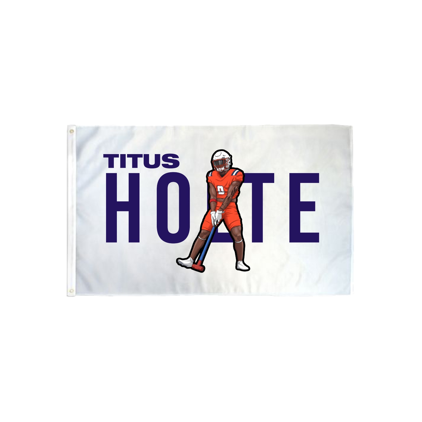 3x5 Flag — Player Name in Classic