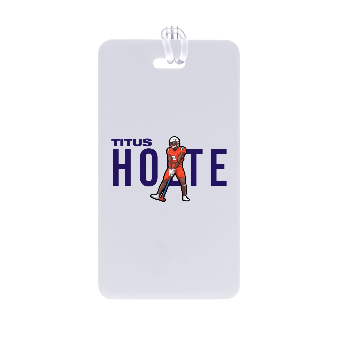 Bag Tag — Player Name in Classic