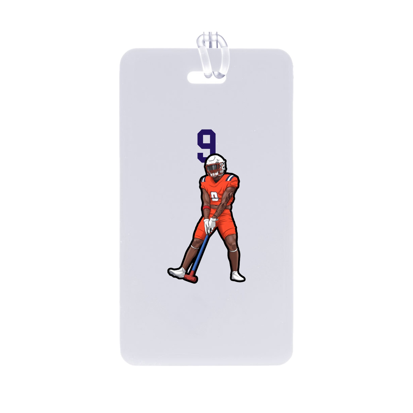 Bag Tag — Number Top in Classic