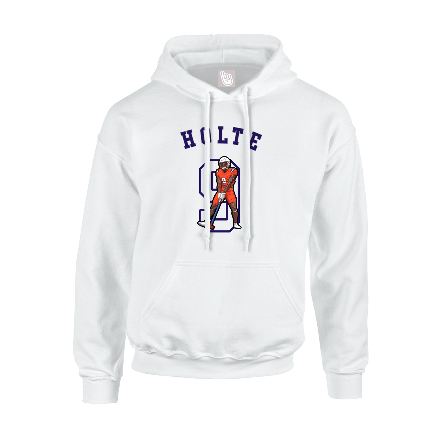 Youth Hoodie — Shirsey Arch in White