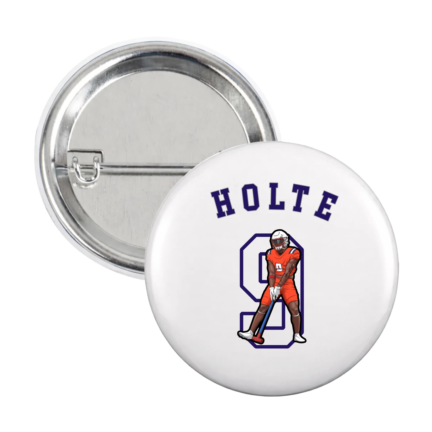 Game Day Button — Shirsey Arch in White