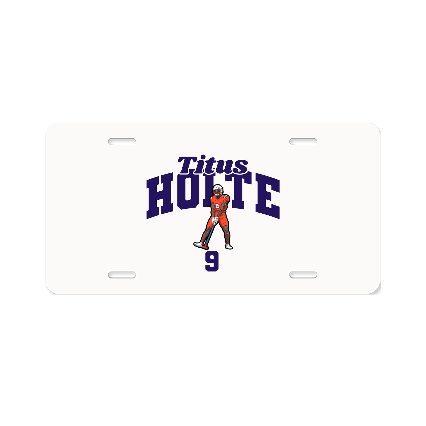 License Plate — Signature Arch in Classic