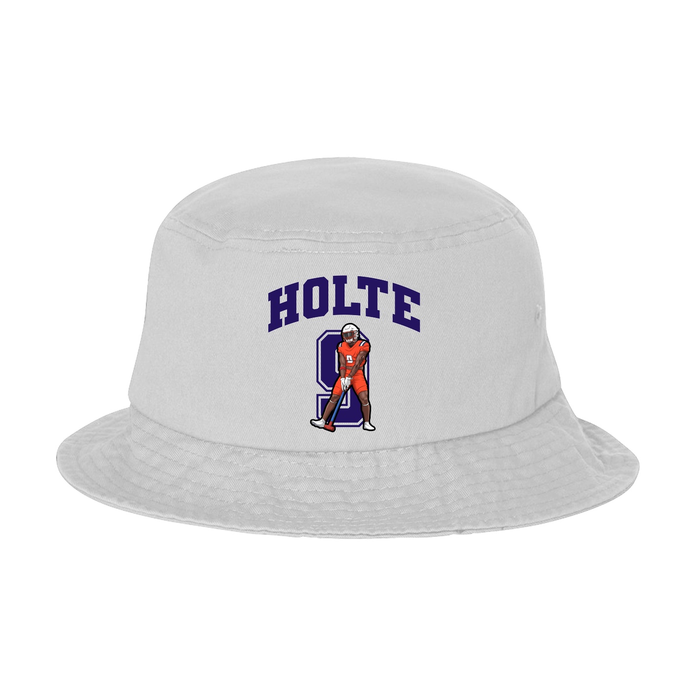 Bucket Cap — Number in White
