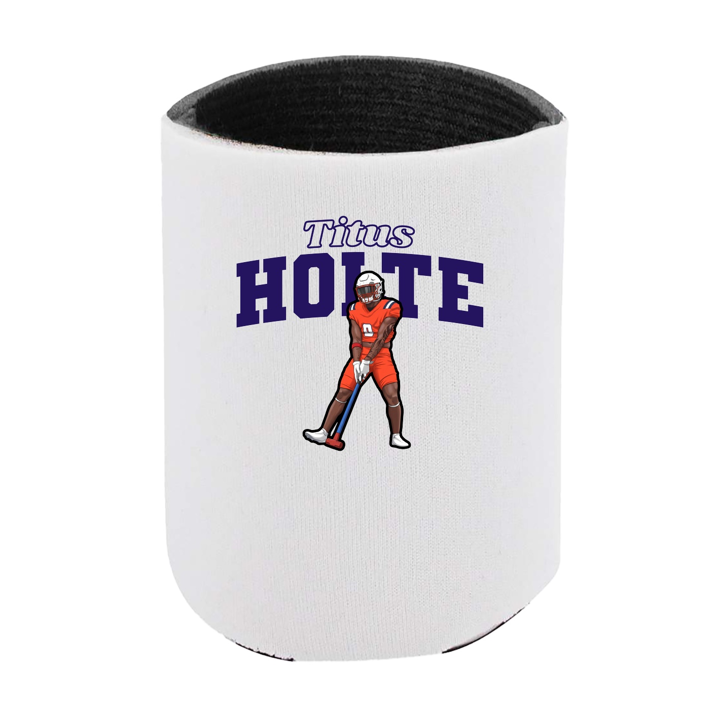 Can Holder — Name Arch in White