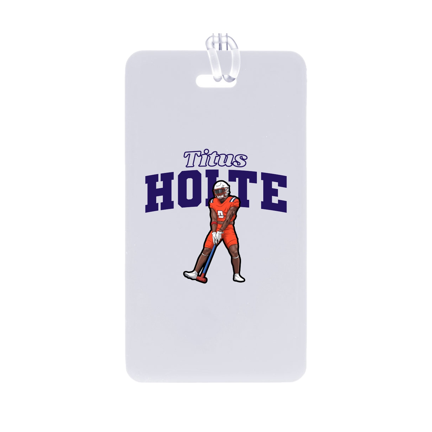 Bag Tag — Name Arch in Classic
