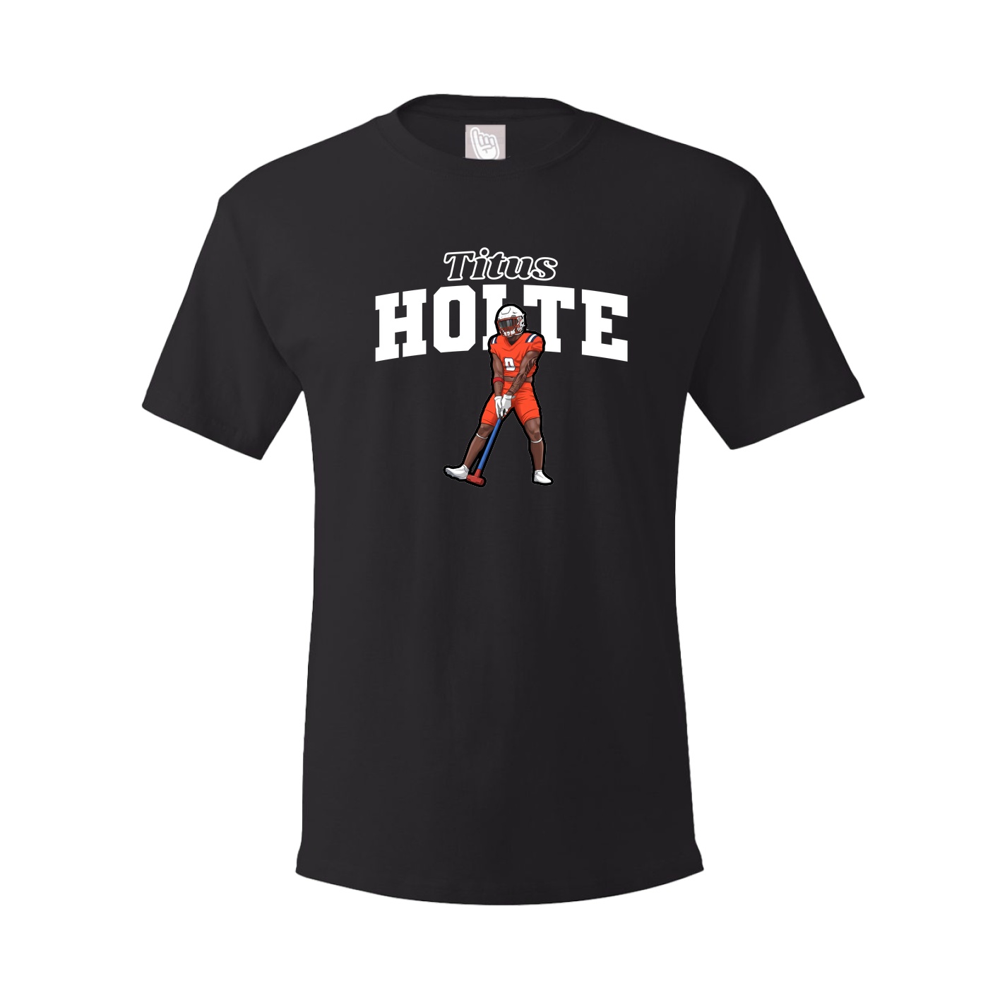 Youth Tee — Name Arch in Black
