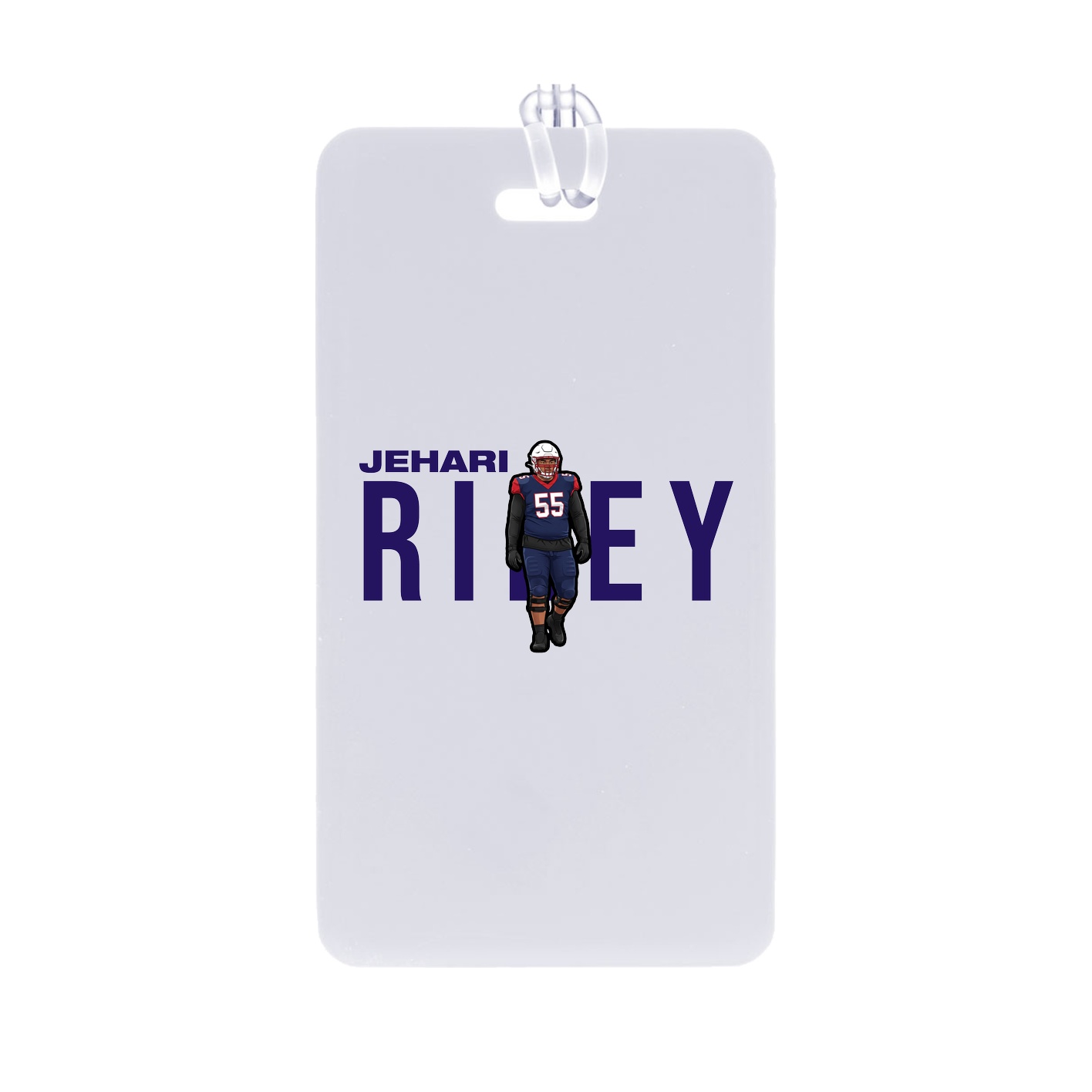 Bag Tag — Player Name in Classic