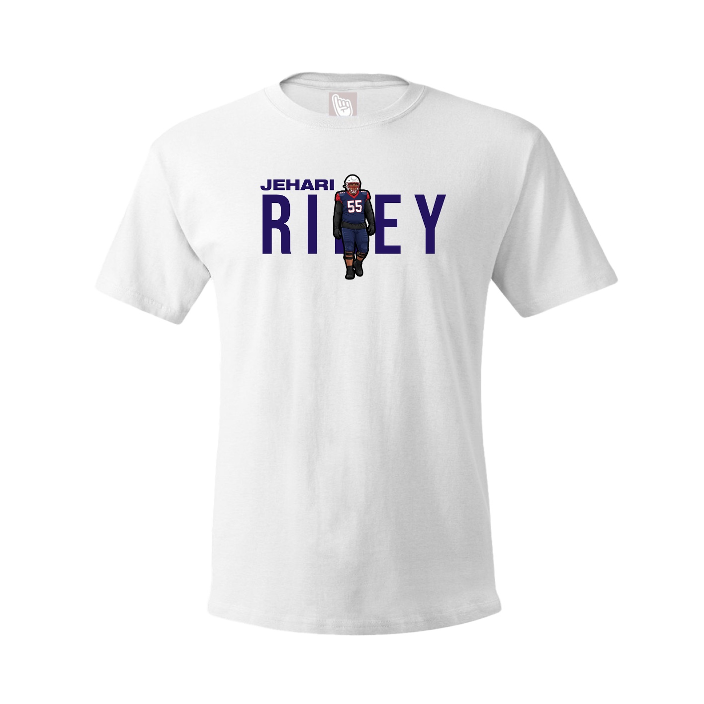 Youth Tee — Player Name in White