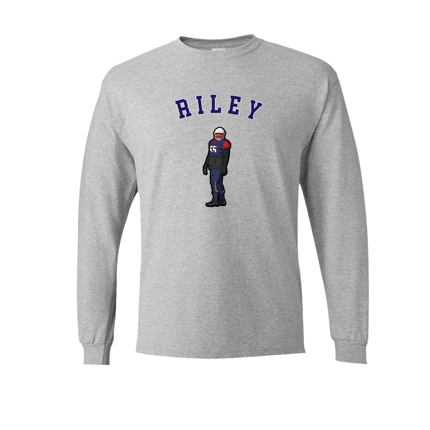 Long Sleeve Tee — Shirsey Arch in Grey