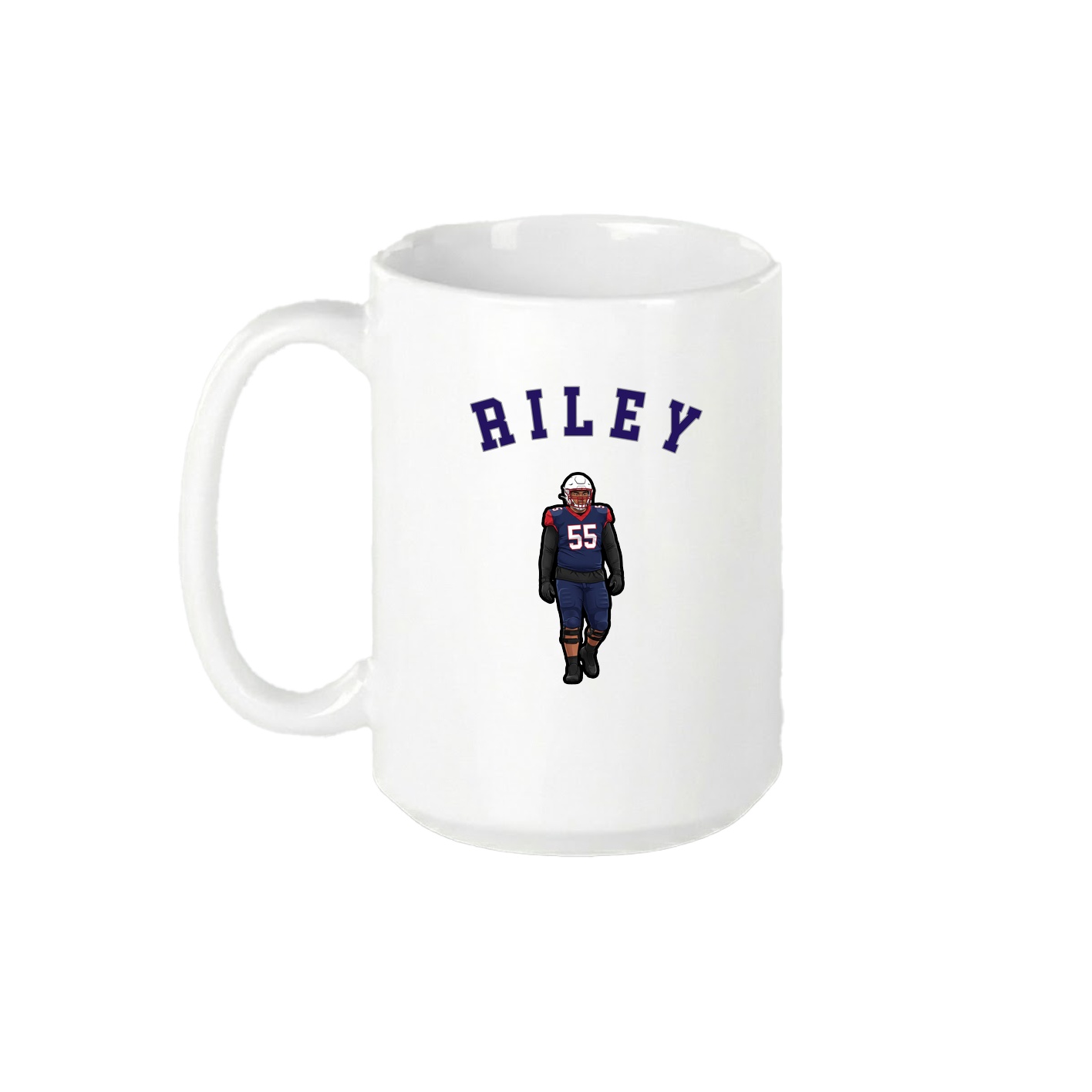 15oz Coffee Mug — Shirsey Arch in White