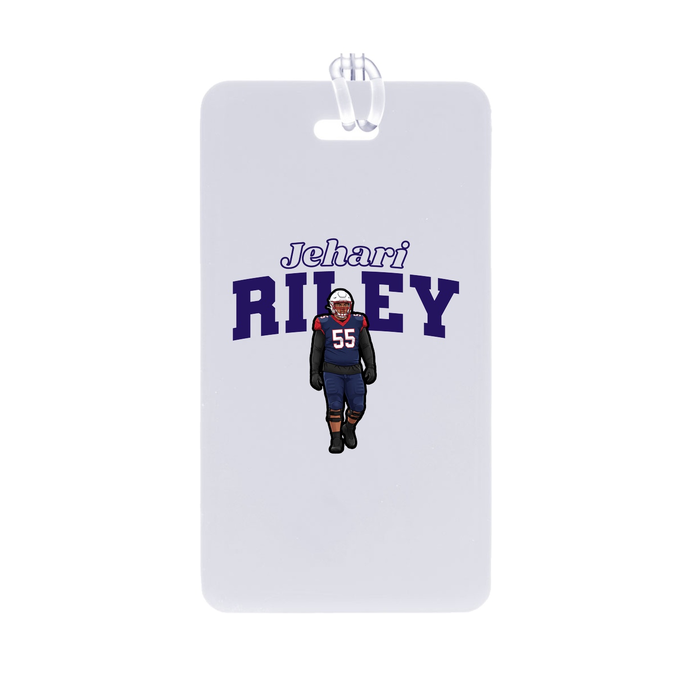 Bag Tag — Name Arch in Classic