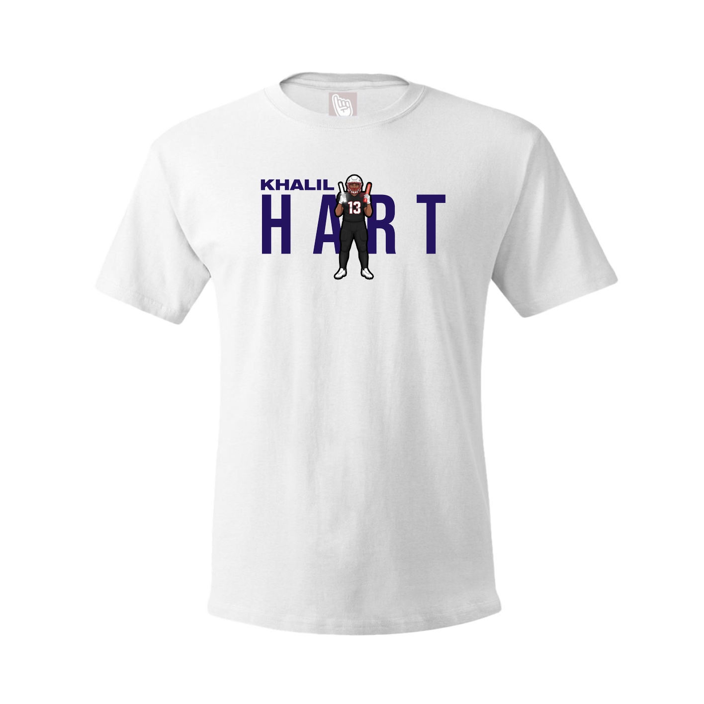 Tee — Player Name in White