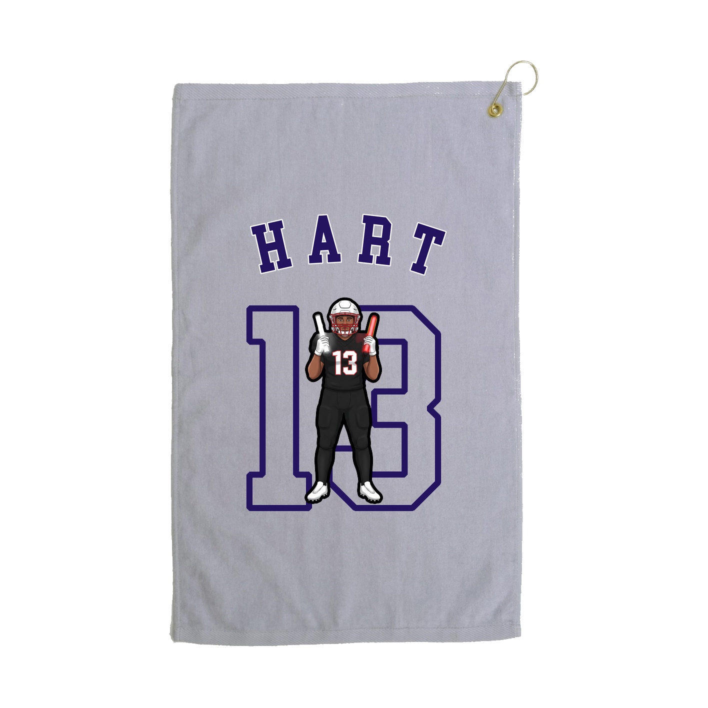 Golf Towel — Shirsey Arch in Grey