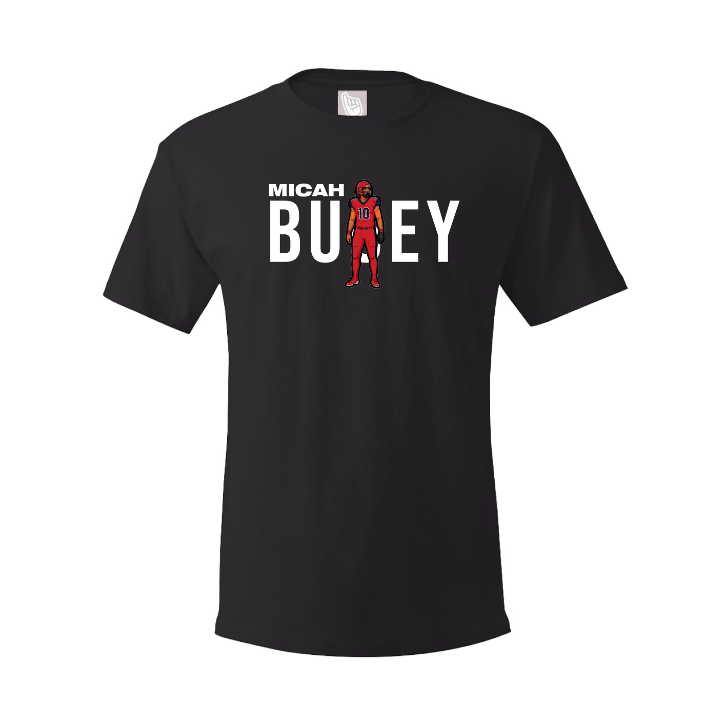 Youth Tee — Player Name in Black