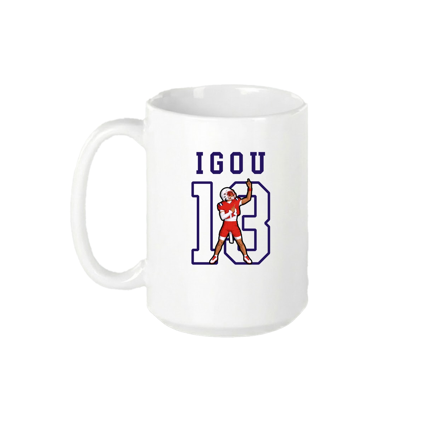 15oz Coffee Mug — Shirsey in White