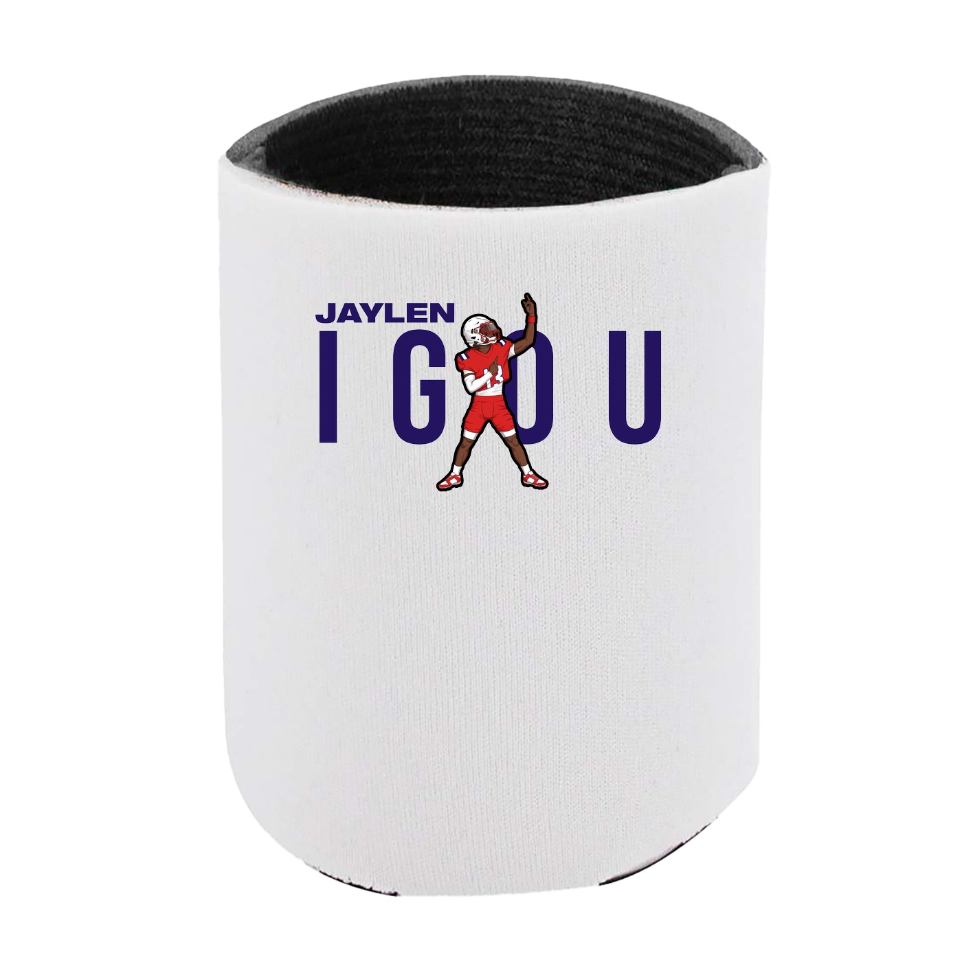 Can Holder — Player Name in White