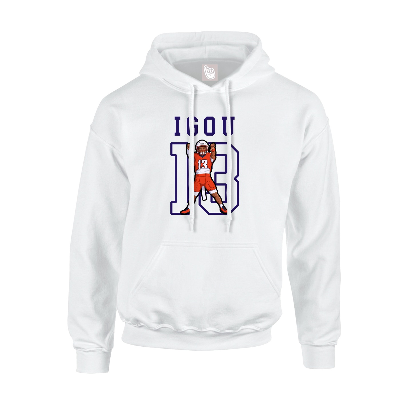 Youth Hoodie — Shirsey in White