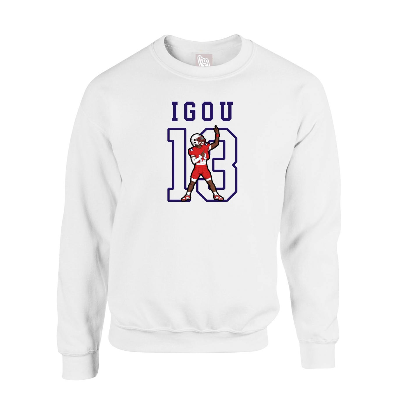 Fleece Crew — Shirsey in White