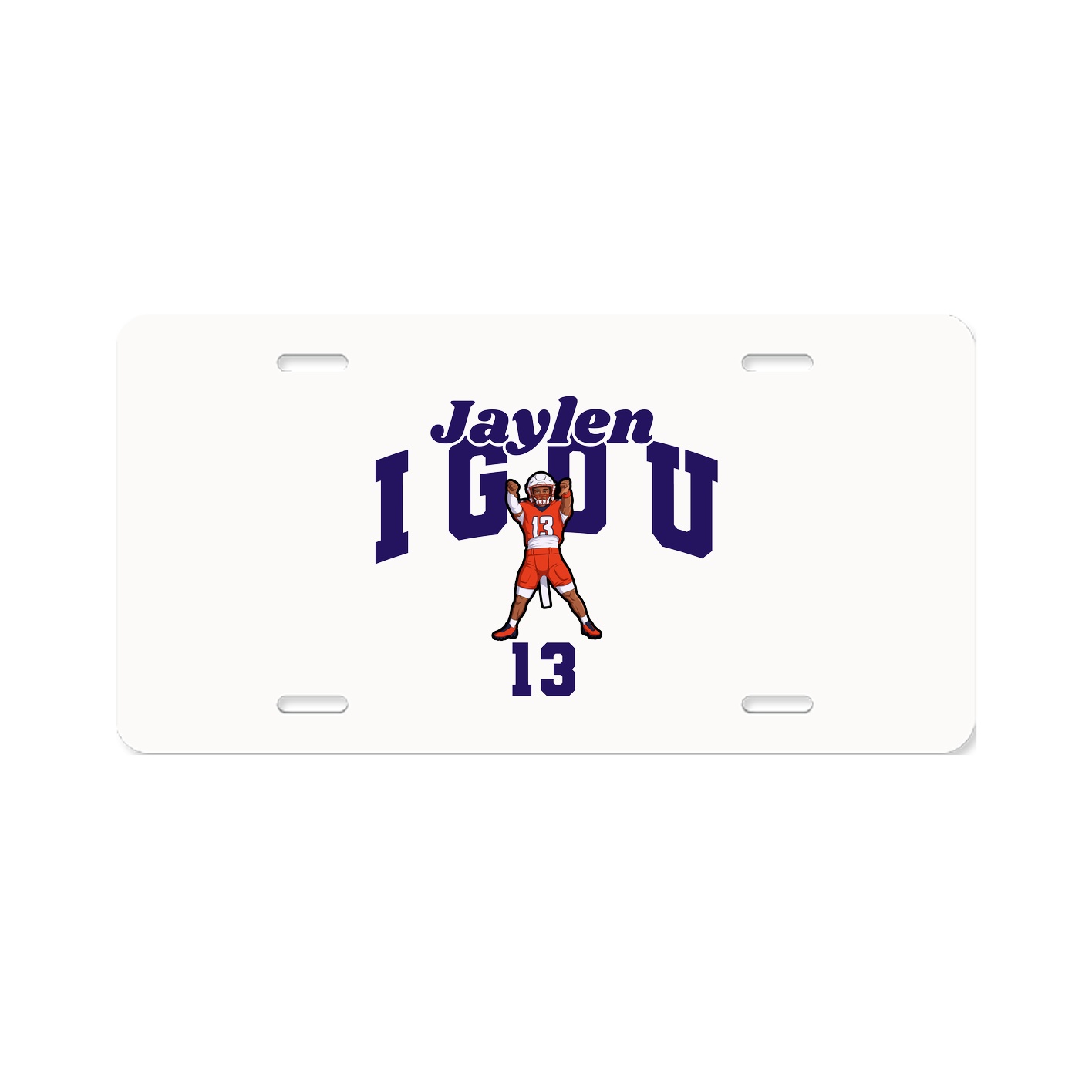 License Plate — Signature Arch in Classic