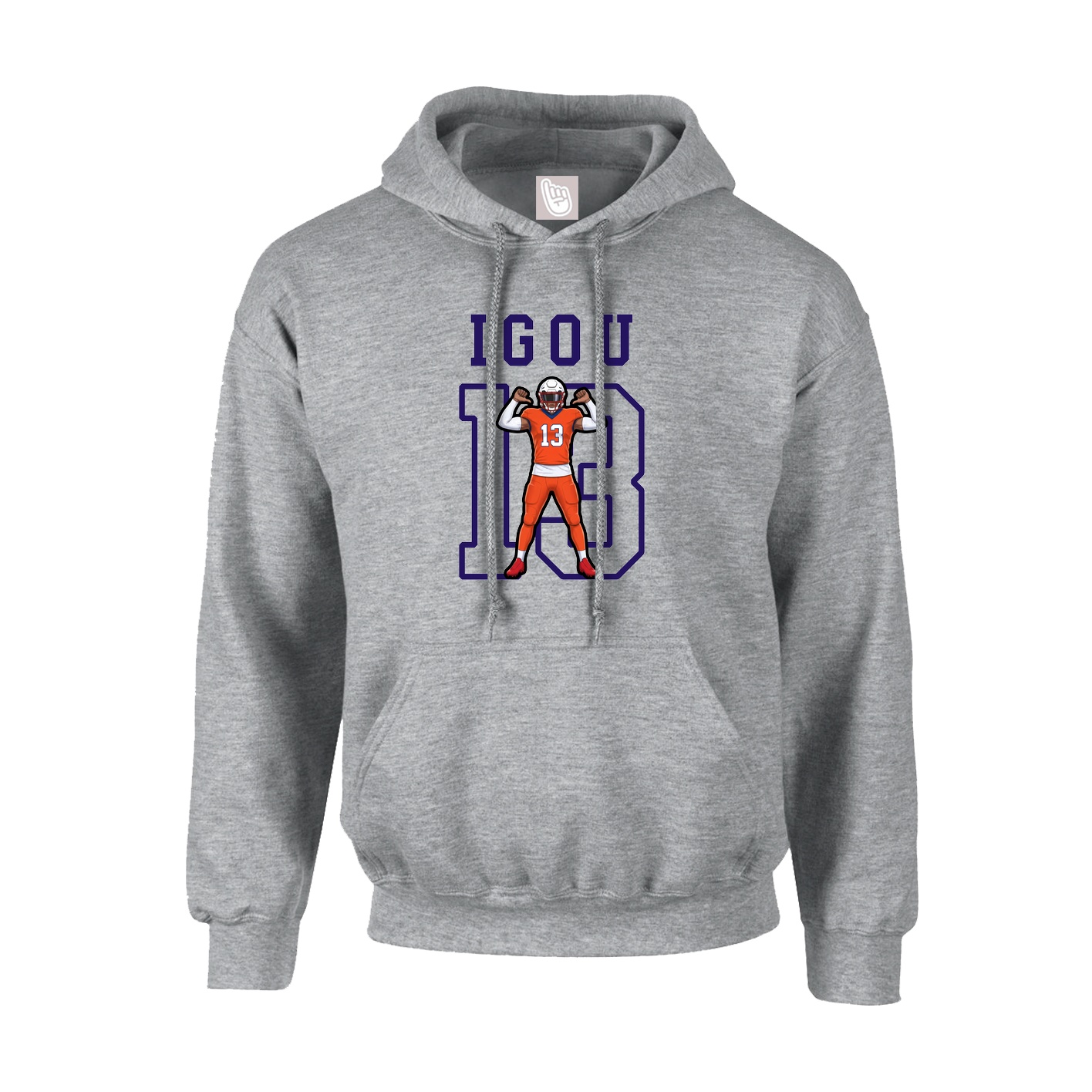Youth Hoodie — Shirsey in Grey