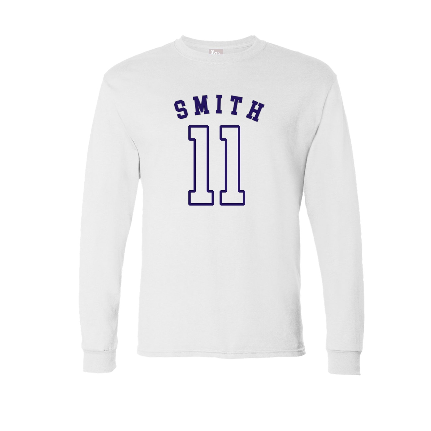 Long Sleeve Tee — Shirsey Arch in White