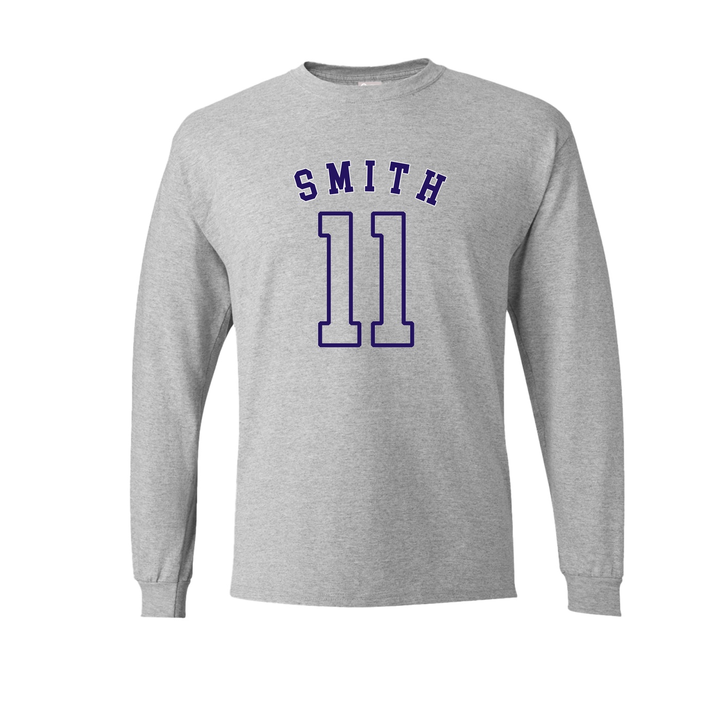 Long Sleeve Tee — Shirsey Arch in Grey