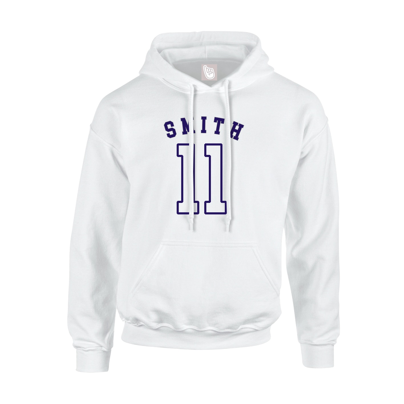 Hoodie — Shirsey Arch in White