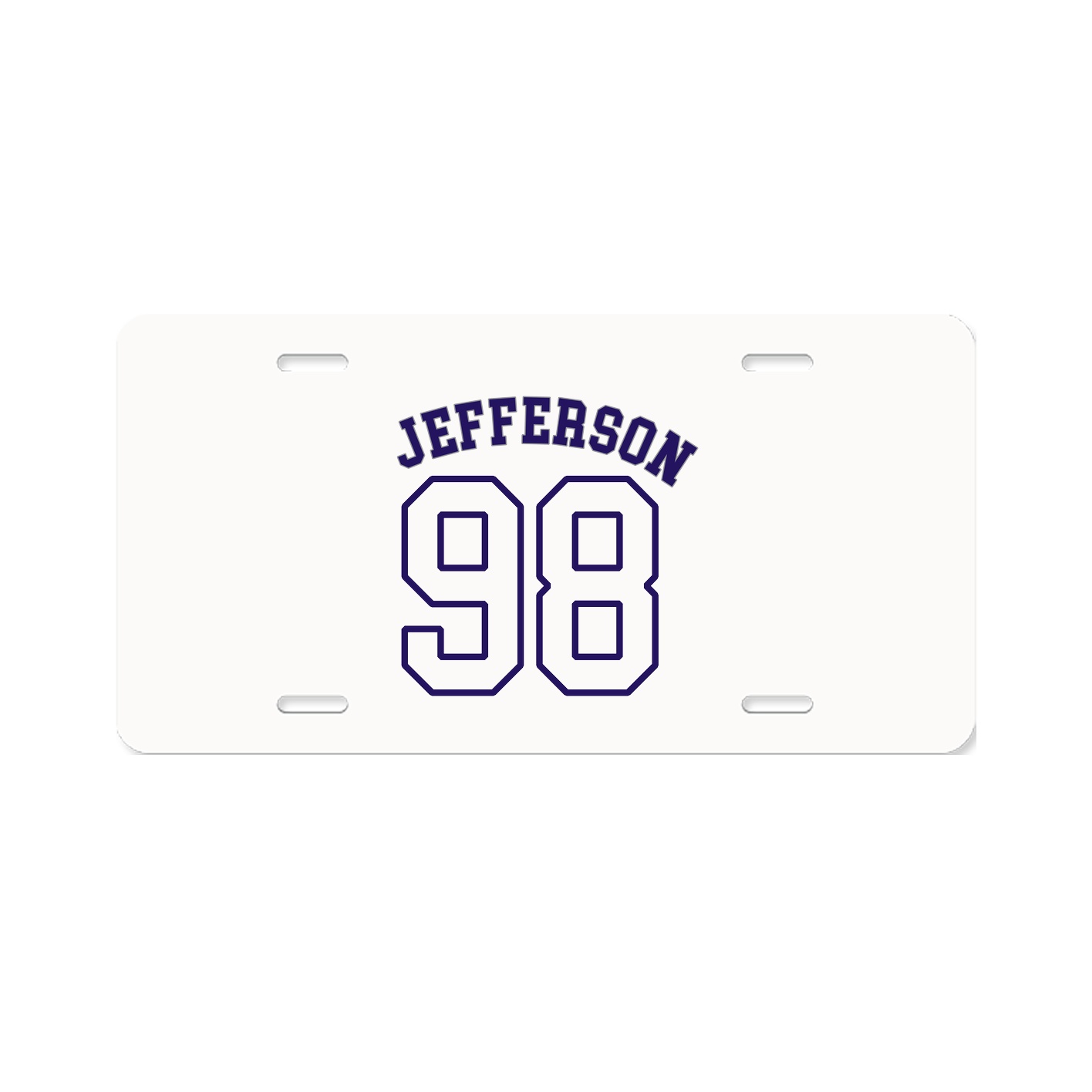 License Plate — Shirsey Arch in Classic