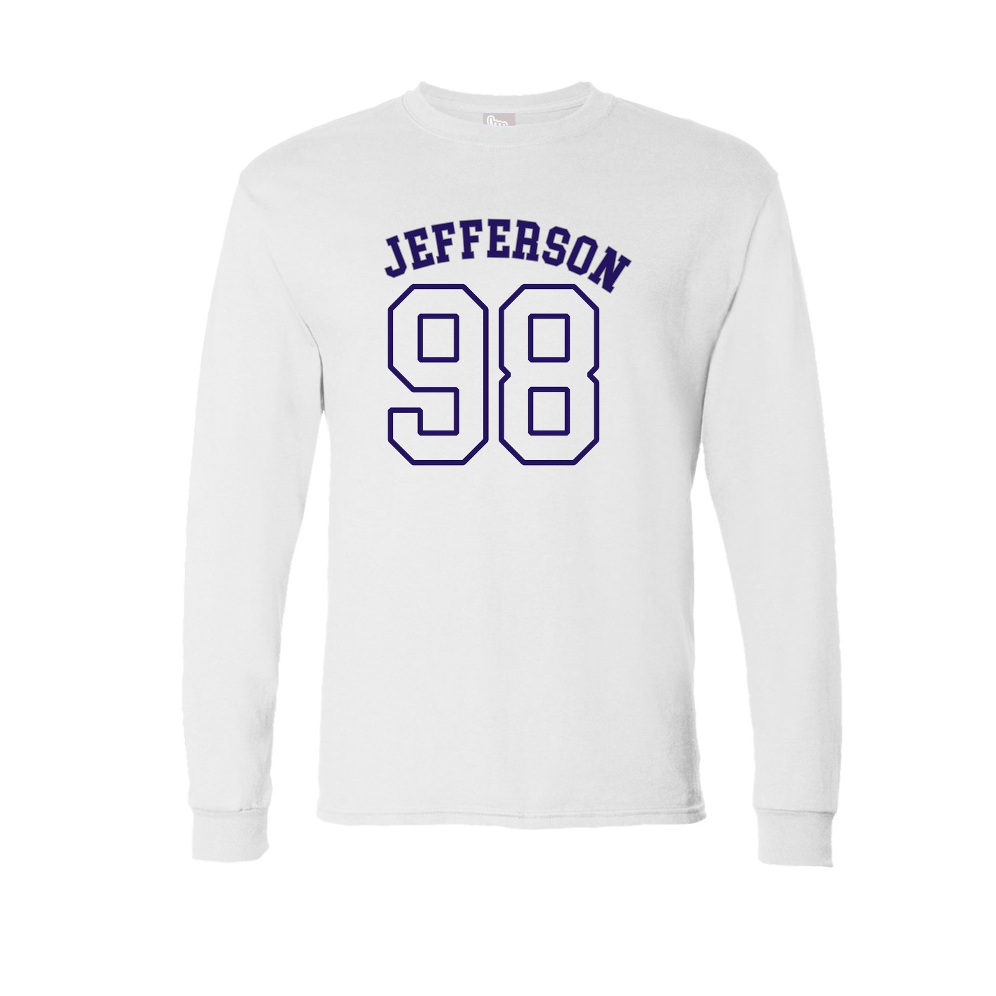 Long Sleeve Tee — Shirsey Arch in White