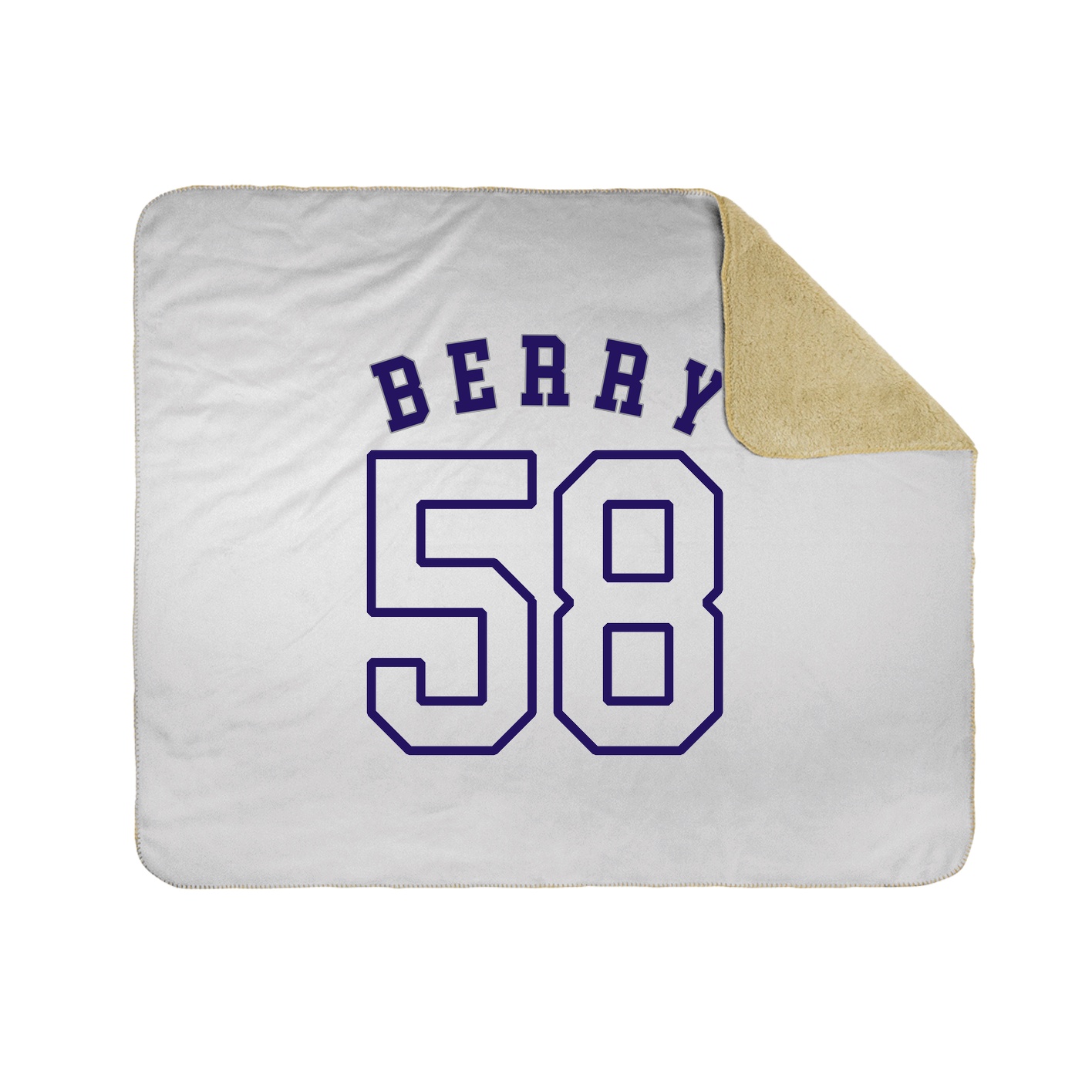 Throw Blanket — Shirsey Arch in White