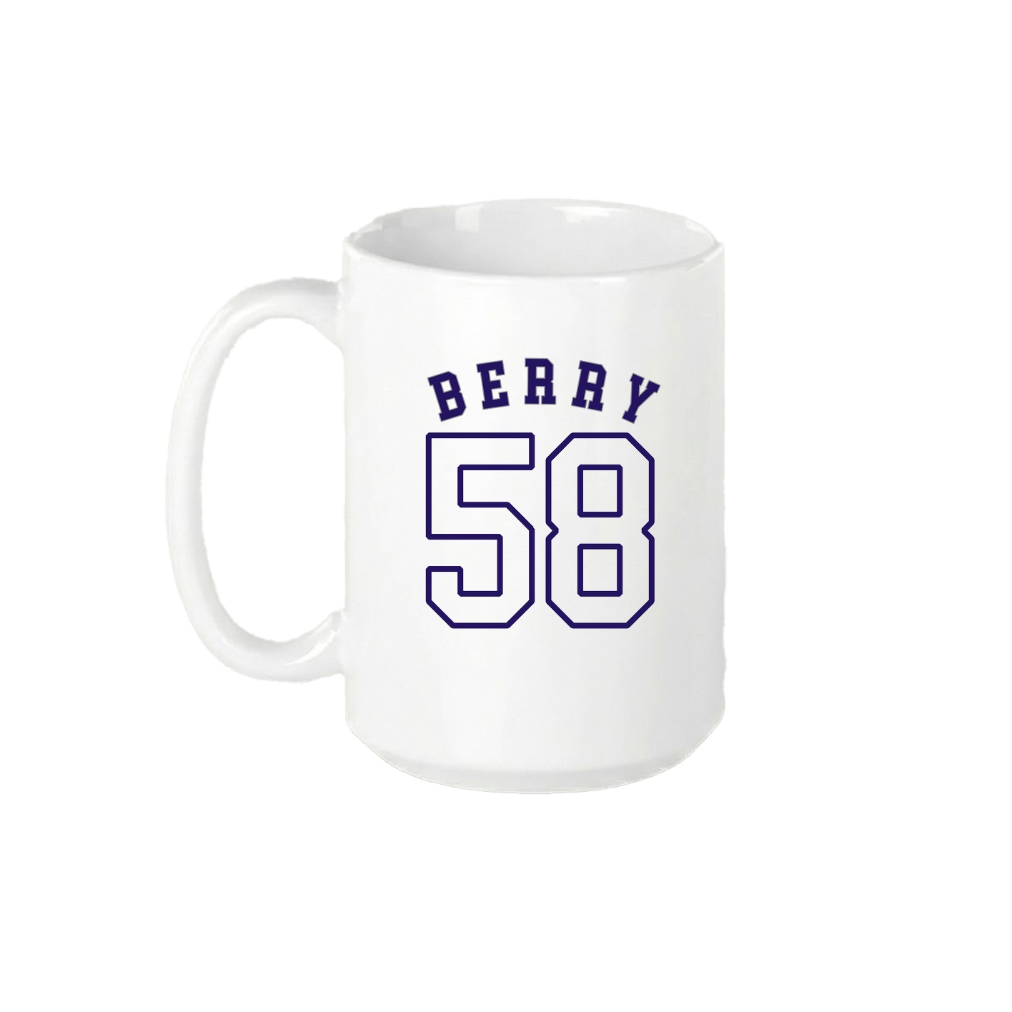 15oz Coffee Mug — Shirsey Arch in White