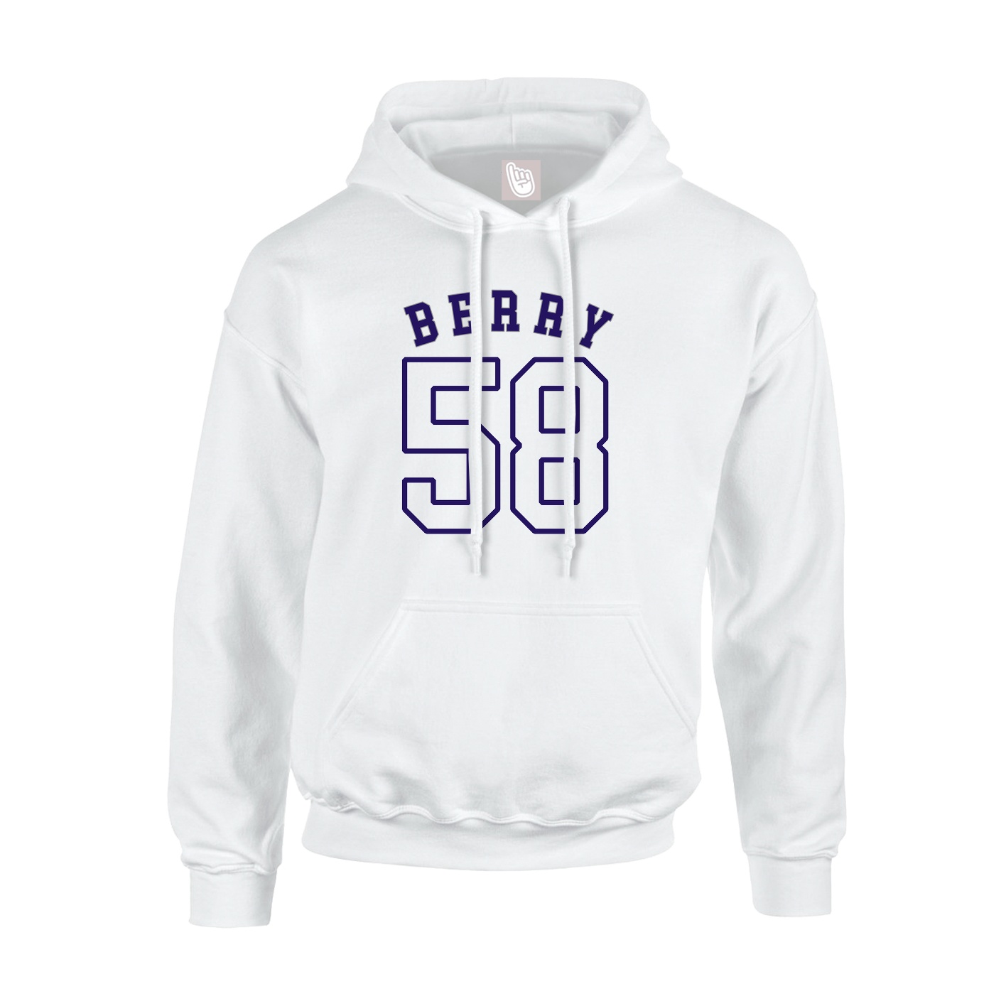 Youth Hoodie — Shirsey Arch in White