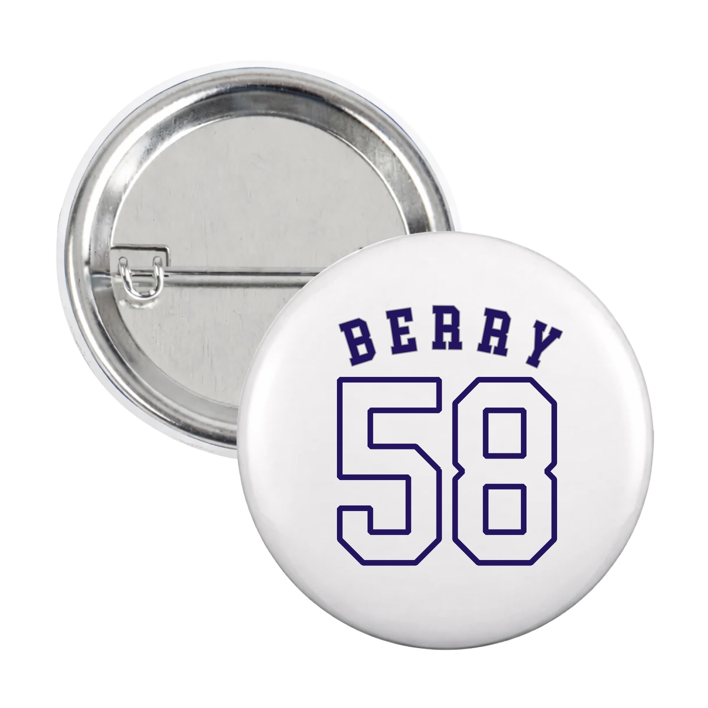 Game Day Button — Shirsey Arch in White
