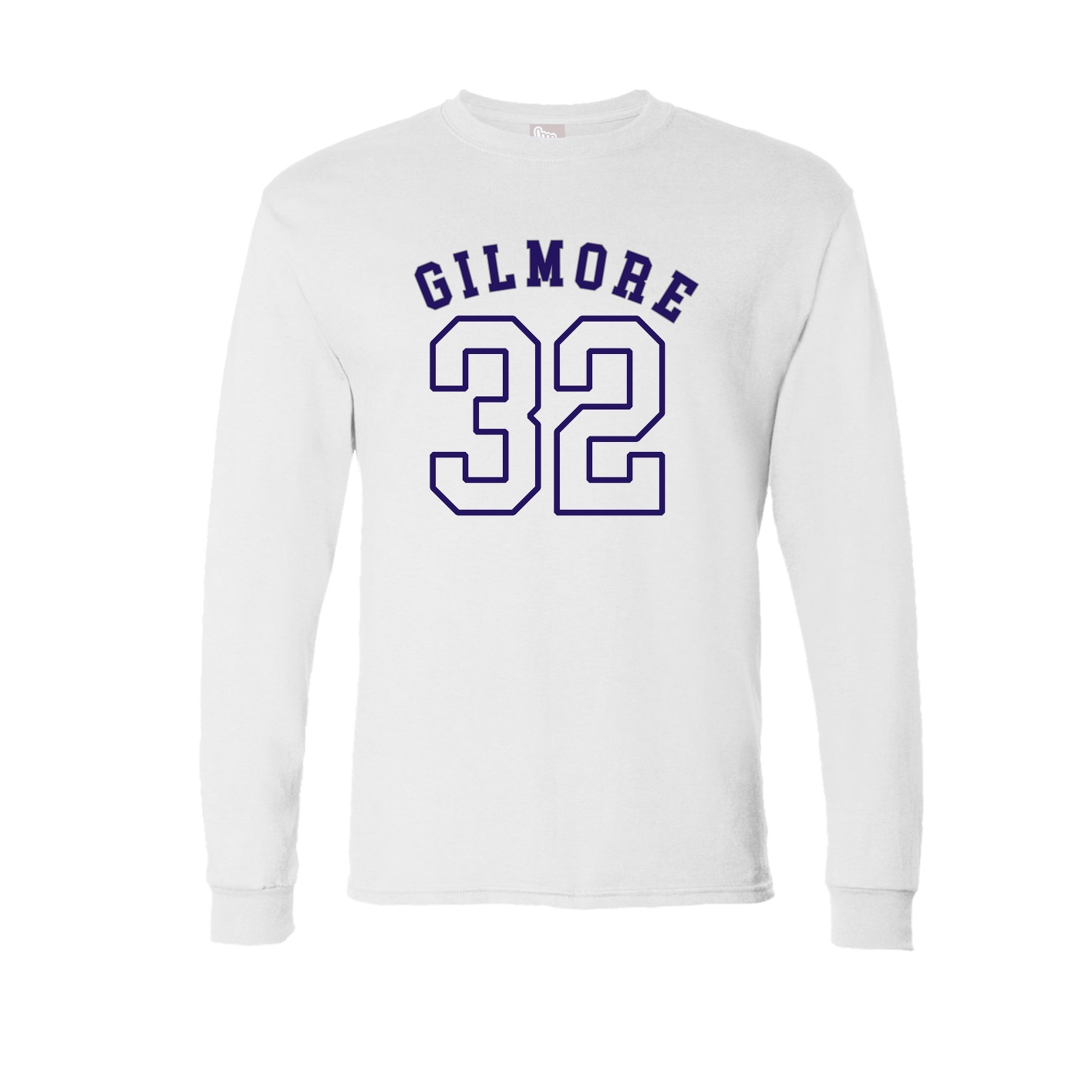 Long Sleeve Tee — Shirsey Arch in White