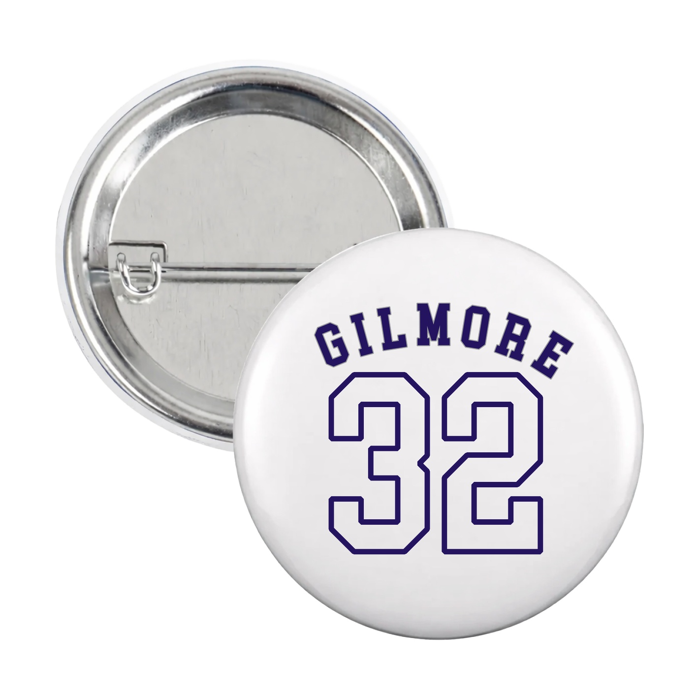 Game Day Button — Shirsey Arch in White