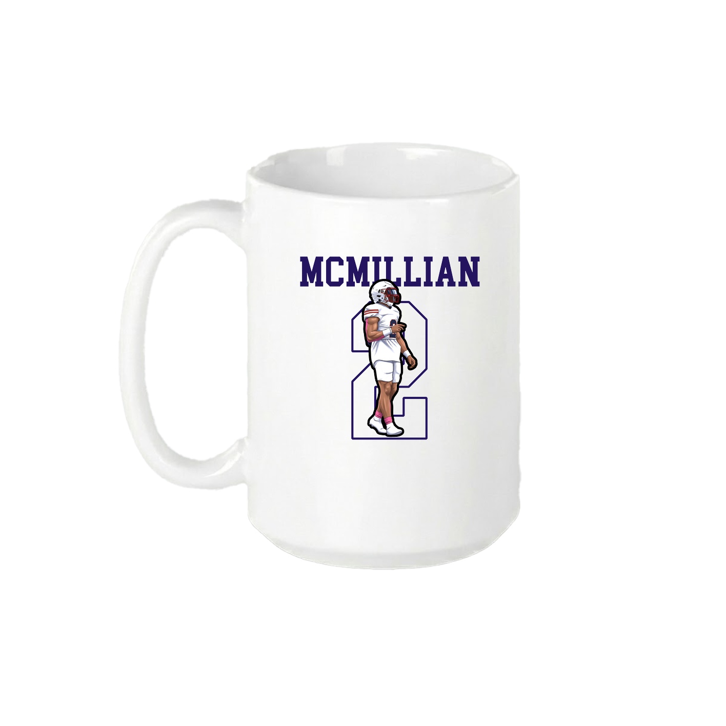 15oz Coffee Mug — Shirsey in White