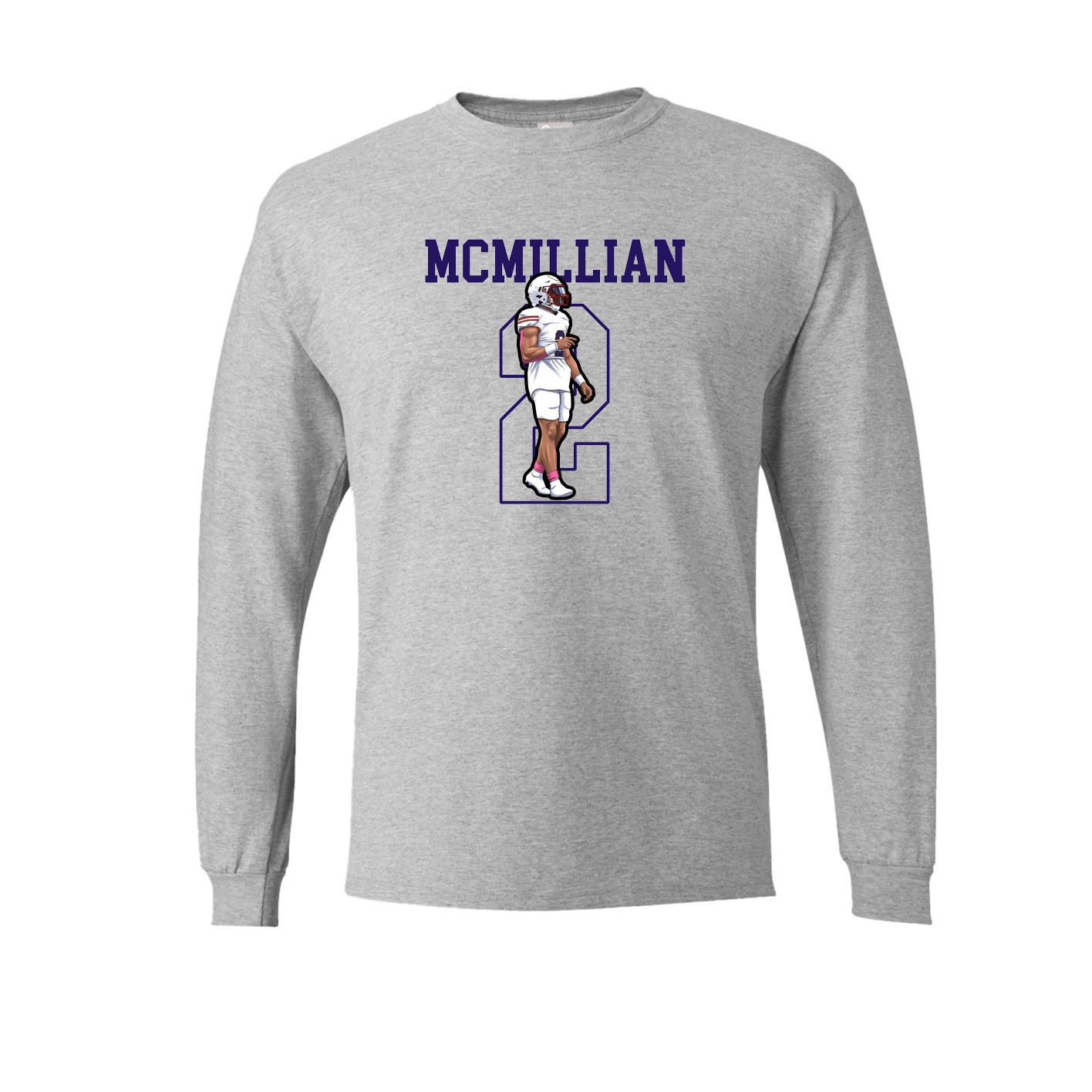 Long Sleeve Tee — Shirsey in Grey
